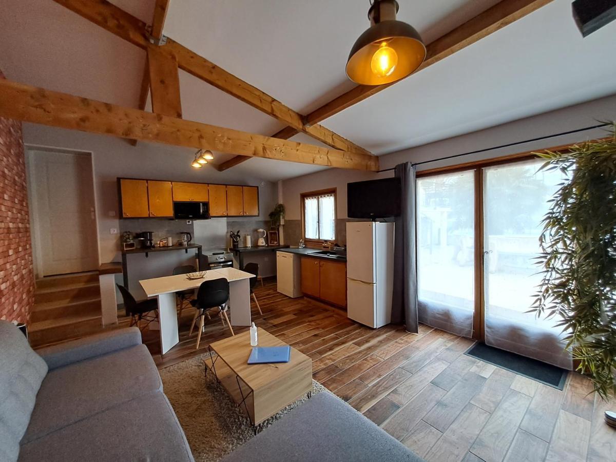 L'Annexe- Guest House Avec Piscine Studio Avec Coin Chambre Rosny-sur-Seine Dış mekan fotoğraf